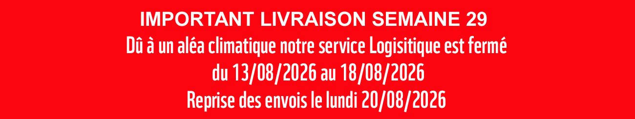 stop livraison semaine 29